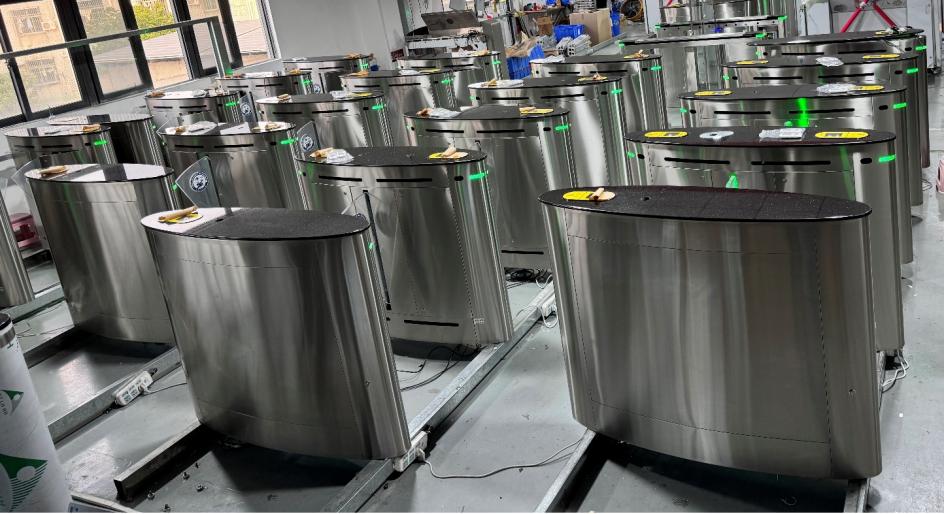 ZOJE поставляет турникеты премиум-класса с мраморной крышкой и откидной крышкой для Китайского нефтяного университета