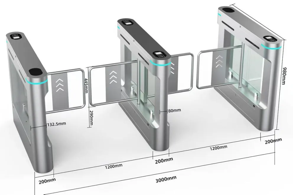 Реализован проект распашных ворот из нержавеющей стали: контроль доступа, сочетающий безопасность, долговечность и эстетику