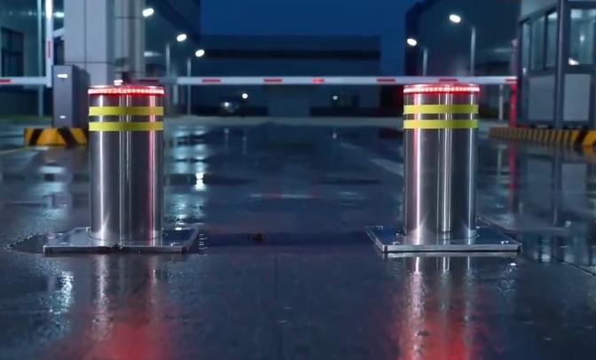 hydraulic bollard