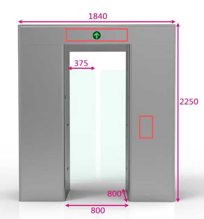 full height turnstile